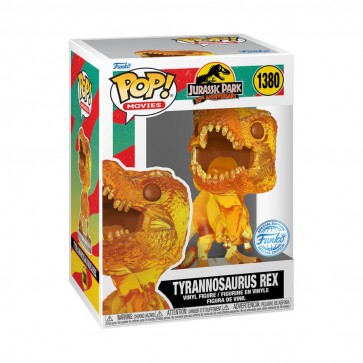 Jurassic Park - Tyrannosaurus Rex (Amber) US Exclusive Translucent Pop! Vinyl