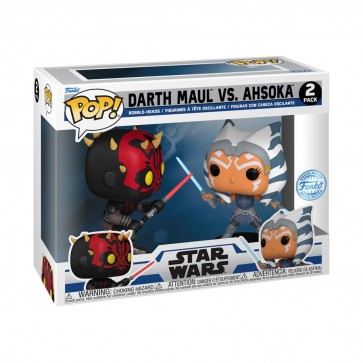 Star Wars: Clone Wars - Maul Vs Ahsoka US Exclusive Pop! 2 Pack