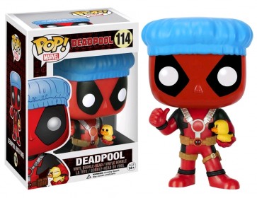 Deadpool - Shower Cap with Ducky Pop! Vinyl Figure