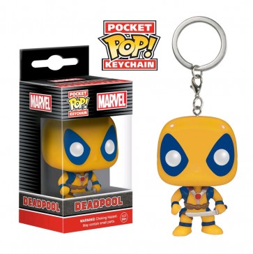 Deadpool - Yellow Deadpool Pocket Pop! Keychain