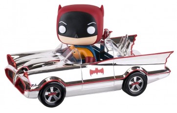 Batman - 1966 Batmobile Chrome SDCC 2016 Exclusive Pop! Ride