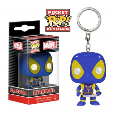 Deadpool - Deadpool Blue & Yellow Pocket Pop! Vinyl Figure