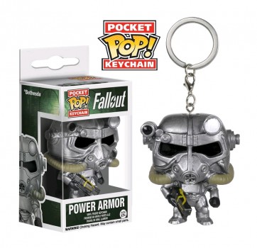 Fallout - Power Armour Pocket Pop! Keychain