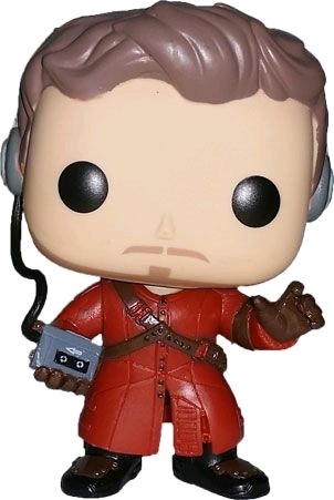 Guardians of the Galaxy - Star-Lord Unmasked with Walkman Pop! Vinyl Figure