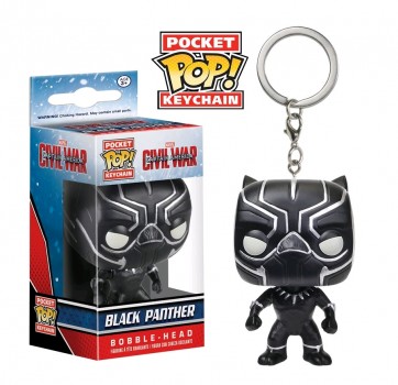 Captain America 3: Civil War - Black Panther Pocket Pop! Keychain