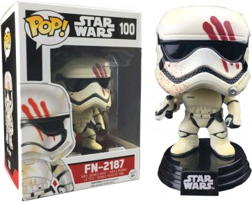 Star Wars - FN-2187 Finn with Blood Smear Episode 7 The Force Awakens Pop! Vinyl Figure