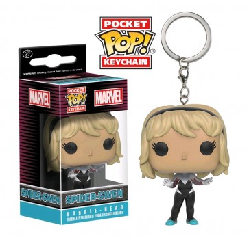Spider-Man - Spider-Gwen Unhooded Pocket Pop! Keychain
