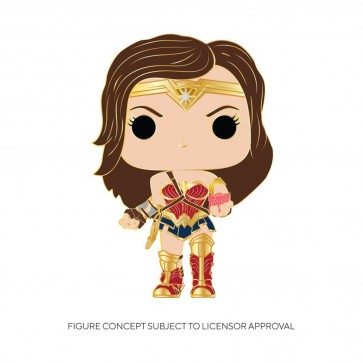 Wonder Woman - Wonder Woman (with chase) 4" Pop! Enamel Pin