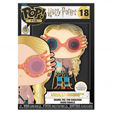 Harry Potter - Luna Lovegood  4" Pop! Enamel Pin