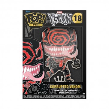 Venom - Venom Corrupted 4" Pop! Enamel Pin