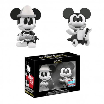 Mickey Mouse - B&W Mini Vinyl Figures 2-pack NYCC 2018