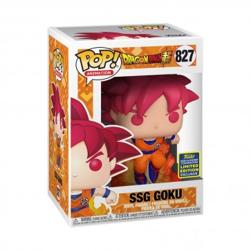 Dragon Ball Z - SSG Goku with flames Pop! Vinyl SDCC 2020
