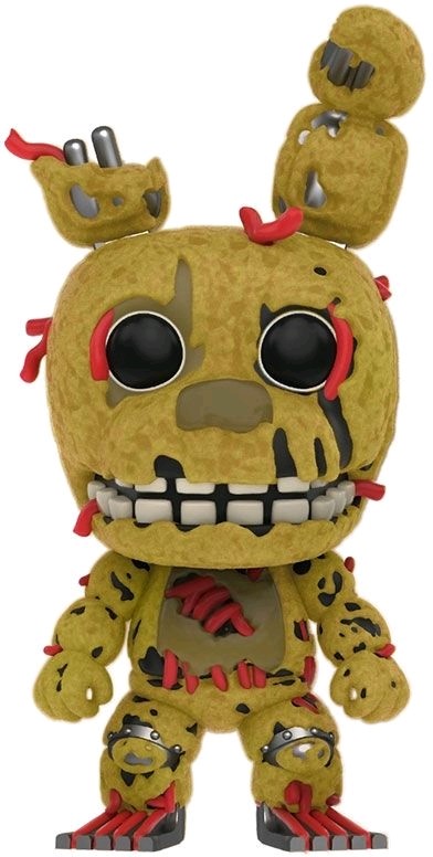 Five Nights at Freddy`s Flocked Springtrap Pop Vinyl Figure