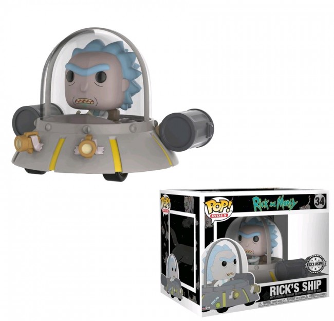 Rick and morty spaceship toy discount