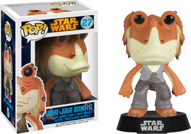 Star Wars Jar Jar Binks Pop Vinyl Figure Pop Vinyls In Australia