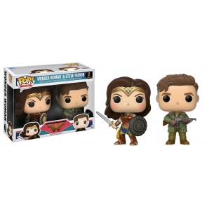 Wonder Woman - Wonder Woman & Steve Trevor US Exclusive Pop! Vinyl 2-pack
