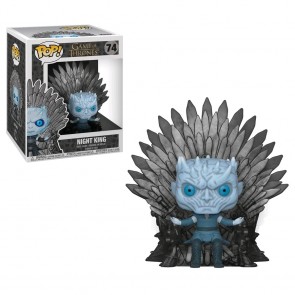 Game of Thrones - Night King Iron Throne Pop! Deluxe