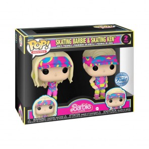 Barbie: Movie (2023) - Rollerskating Barbie & Ken US Exclusive Pop! Vinyl 2-Pack