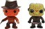 Freddy vs Jason - Freddy Krueger & Jason Vorhees Bloody Pop! Vinyl Figure 2-Pack