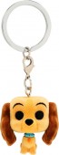 Lady and the Tramp - Lady Flocked US Exclusive Pocket Pop! Keychain