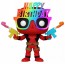 Deadpool - Birthday Glasses 30th Anniversary US Exclusive Pop! Vinyl