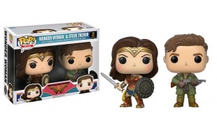 Wonder Woman - Wonder Woman & Steve Trevor US Exclusive Pop! Vinyl 2-pack