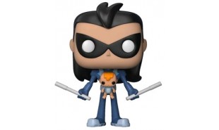 Teen Titans Go! - Robin as Nightwing with Baby US Exclusive Pop! Vinyl