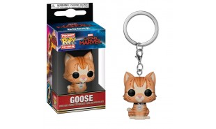 Captain Marvel - Goose the Cat Pop! Keychain