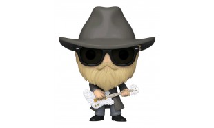 ZZ Top - Dusty Hill Flocked Pop! Vinyl