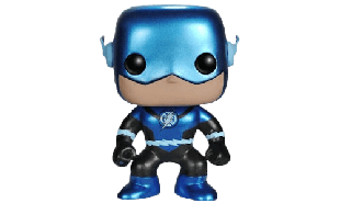 The Flash - Blue Lantern Flash Metallic Pop! Vinyl Figure