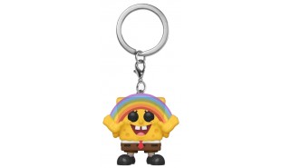 Spongebob SquarePants - Spongebob with Rainbow US Exclusive Pocket Pop! Keychain