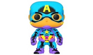 Captain America - Captain America Black Light US Exclusive Pop! Vinyl