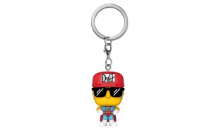 The Simpsons - Duffman Pocket Pop! Keychain