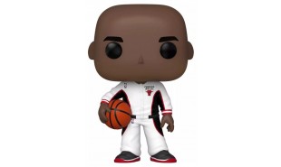 NBA - Michael Jordan (Bulls White Warmup) US Exclusive Pop! Vinyl