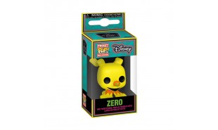 The Nightmare Before Christmas - Zero Black Light Pocket Pop! Keychain