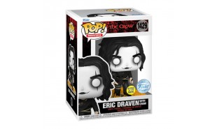 Crow - Eric Draven with Crow US Exclusive Glow Pop! Vinyl