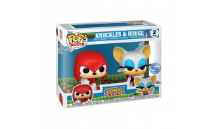 Sonic the Hedgehog - Knuckles & Rouge US Exclusive Pop! Vinyl 2-Pack
