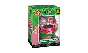 Wicked (2024) - Elphaba & Glinda Valentines Bitty Pop! Bouquet 2-Pack