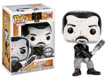 Walking Dead - Negan Black & White Blood Splattered US Exclusive Pop! Vinyl