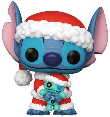 Lilo & Stitch - Santa Stitch with Scrump US Exclusive Pop! Vinyl