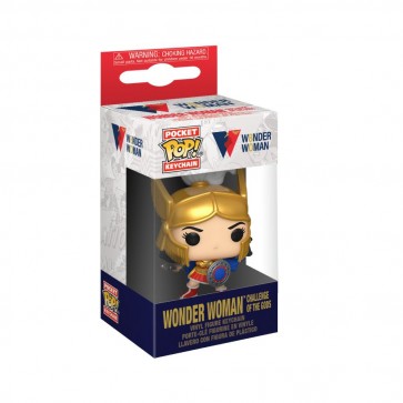 Wonder Woman - Challenge of the Gods 80th Anniversary Pocket Pop! Keychain