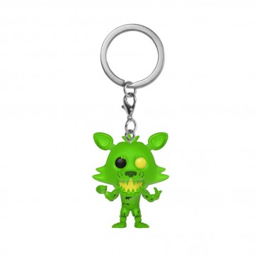 Five Nights at Freddy's: Special Delivery - Radioactive Foxy Pocket Pop! Keychain