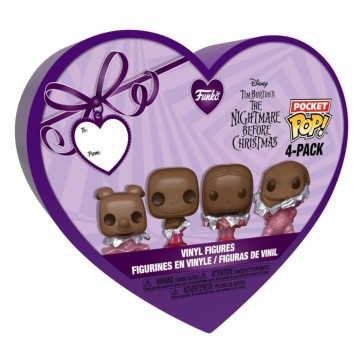 The Nightmare Before Christmas: Valentines 2024 - Pocket Pop Heart Box 4-Pack