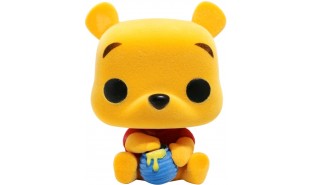 Winnie the Pooh - Seated Pooh Flocked Pop! Vinyl