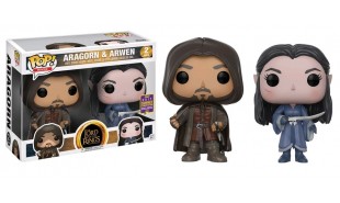 Lord of the Rings - Aragorn & Arwen Pop! 2Pk Vinyl SDCC 2017