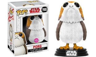 Star Wars - Porg Episode VIII The Last Jedi Flocked Pop! Vinyl