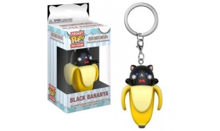 Bananya - Black Bananya Pocket Pop! Keychain