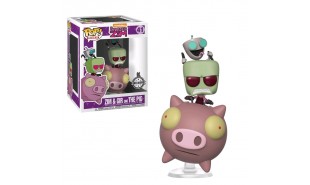Invader Zim - Zim & GIR on The Pig US Exclusive Pop! Ride