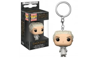 Game of Thrones - Daenerys (White Coat) Pocket Pop! Keychain