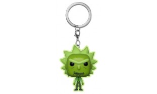 Rick and Morty - Toxic Rick Glow US Exclusive Pocket Pop! Keychain